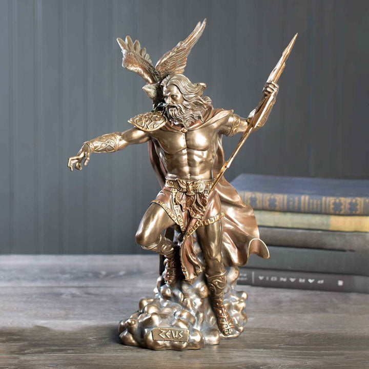 Enhance Your Space with a Majestic Zeus Sculpture: Perfect for Home or ...